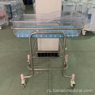 Детская кроватка Transparant из нержавеющей стали для больниц